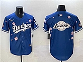 Men's Los Angeles Dodgers Team Big Logo Royal 2025 Tokyo Series Limited Stitched Jersey,baseball caps,new era cap wholesale,wholesale hats